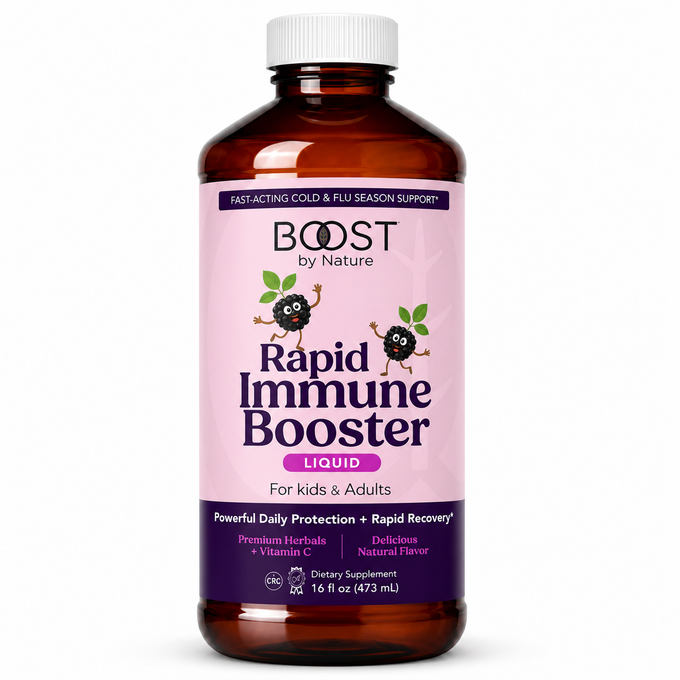 Boost by Nature Rapid Immune Booster Liquid 16 fl oz bottle
