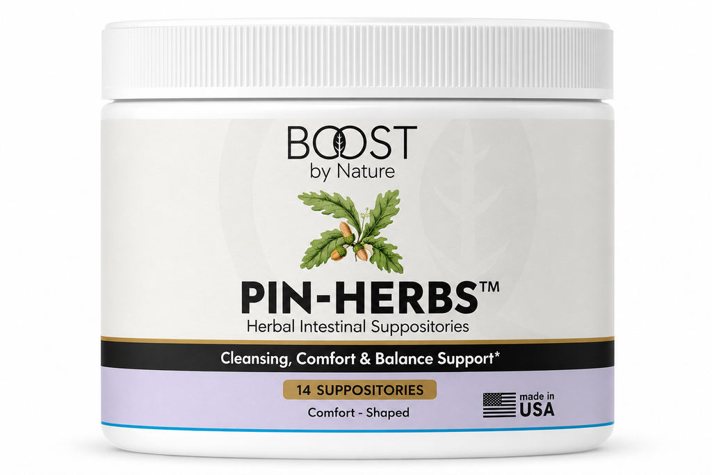 PIN-HERBs Herbal Pinworm Suppositories | Fast Targeted Herbal Support