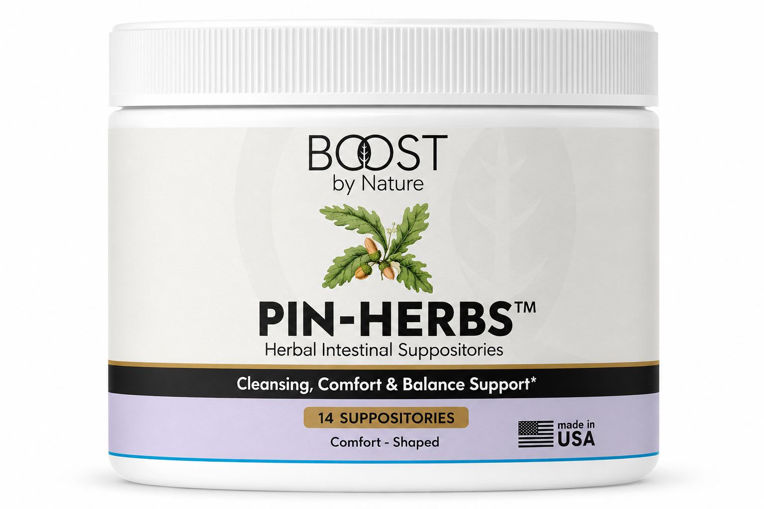 PIN-HERBs Herbal Pinworm Suppositories | Fast Targeted Herbal Support