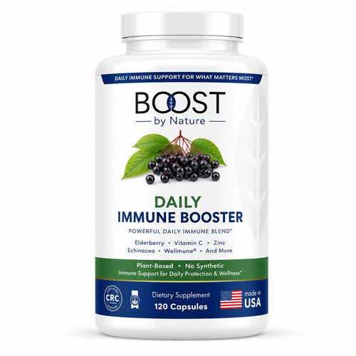 Boost by Nature Daily Immune Booster 120-capsule bottle