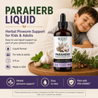 ParaHerb Liquid herbal pinworm support for kids and adults