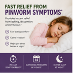 PIN-HERBS fast relief lifestyle image for pinworm symptoms